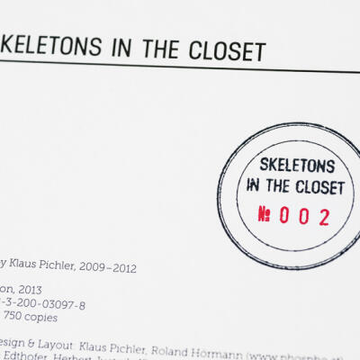 Klaus Pichler: Skeletons in the Closet (special edition, signed +